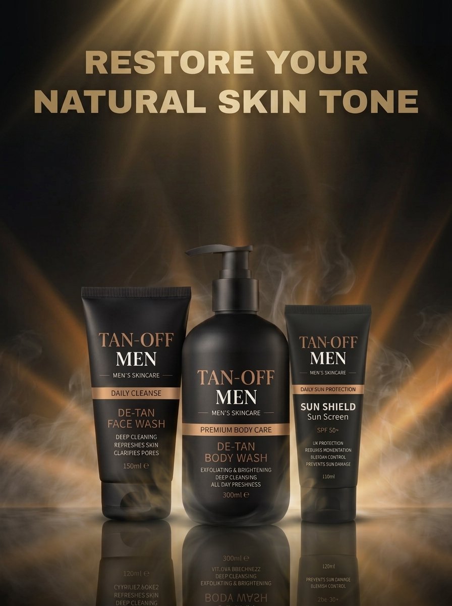 Tan Off Men Mobile Hero Banner 2
